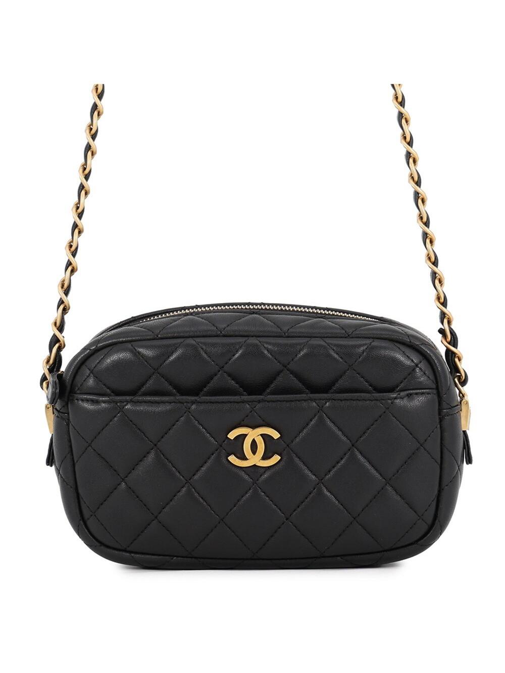 Chanel Camera Case Bag Quilted Lambskin #357283C34B